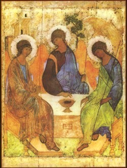 Holy Trinity Icon  - Holy Trinity Icon (Rublev) (small)