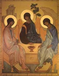 Old Testament Trinity Icon 