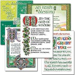 Celtic Blessing Cards (WA544)