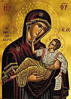 Virgin of Grace Icon  - Virgin of Grace Icon (large)