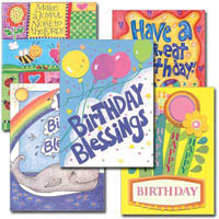 Assorted Children's Birthday Cards (WA533)