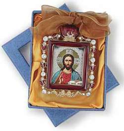 Christ Jeweled Ornament