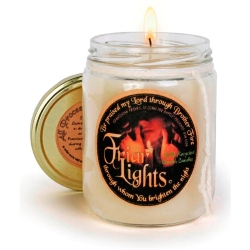 Friar Lights Candle