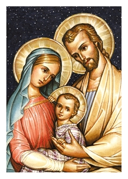 Holy Family at Night (box of 18)