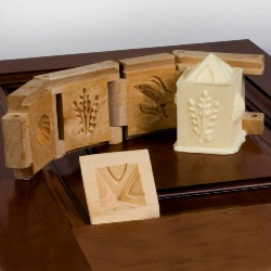 Easter Square Wooden Butter Mold (foldable) 