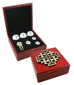 Jerusalem Cross Golf Gift Set