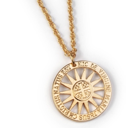 Nativity Star Pendant (gold)
