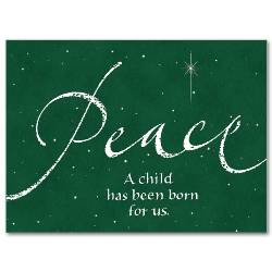 Peace: A Child Has Been Born (box of 20)