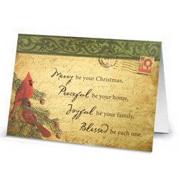 Christmas Prayers & Blessings Cards