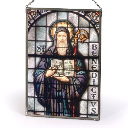 St. Benedict Sacred Stained Glass