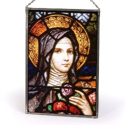 St. Therese Sacred Stained Glass