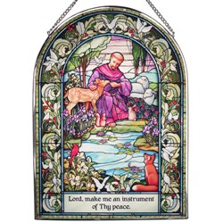 St. Francis Suncatcher (55910T)